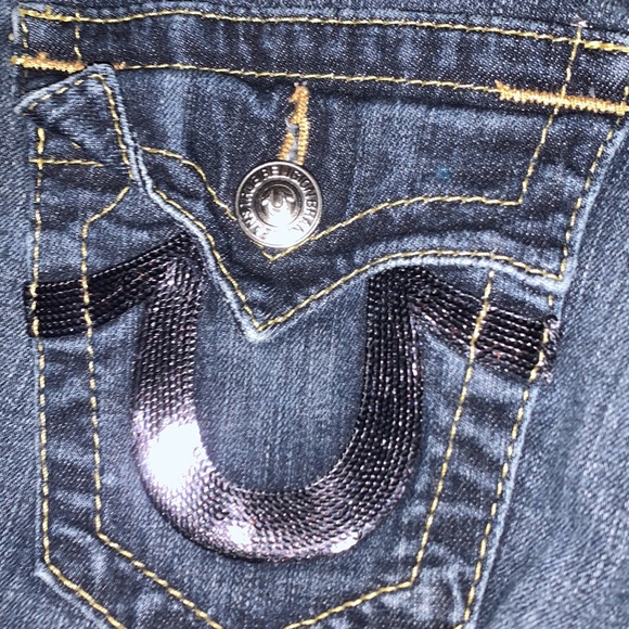 Low-Rise True Religion Straight Jeans - Picture 2 of 8